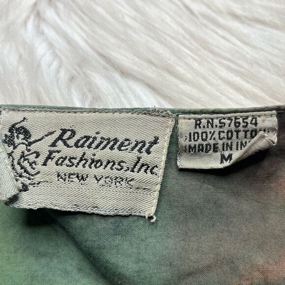 Raiment Fashion Tie Dye Knit Vintage Vest Purple Brown Size Medium - Picture 5 of 6